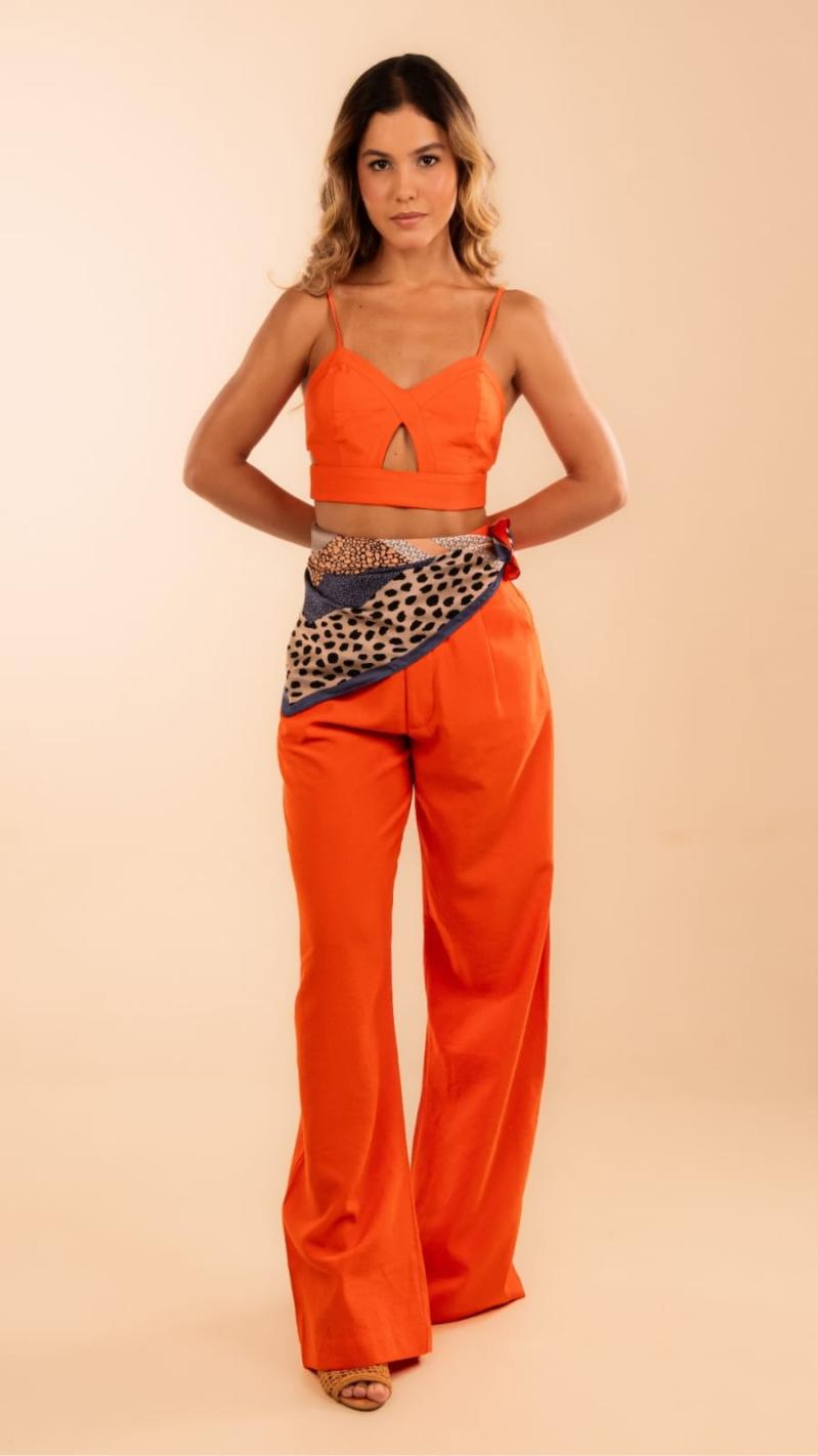 CROPPED SÂMIA BERGAMOTA