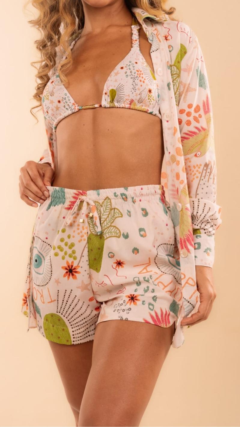 SHORT BIA PIÑA TROPICAL