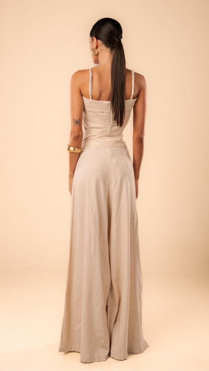 CALÇA FIORELLA NATURAL