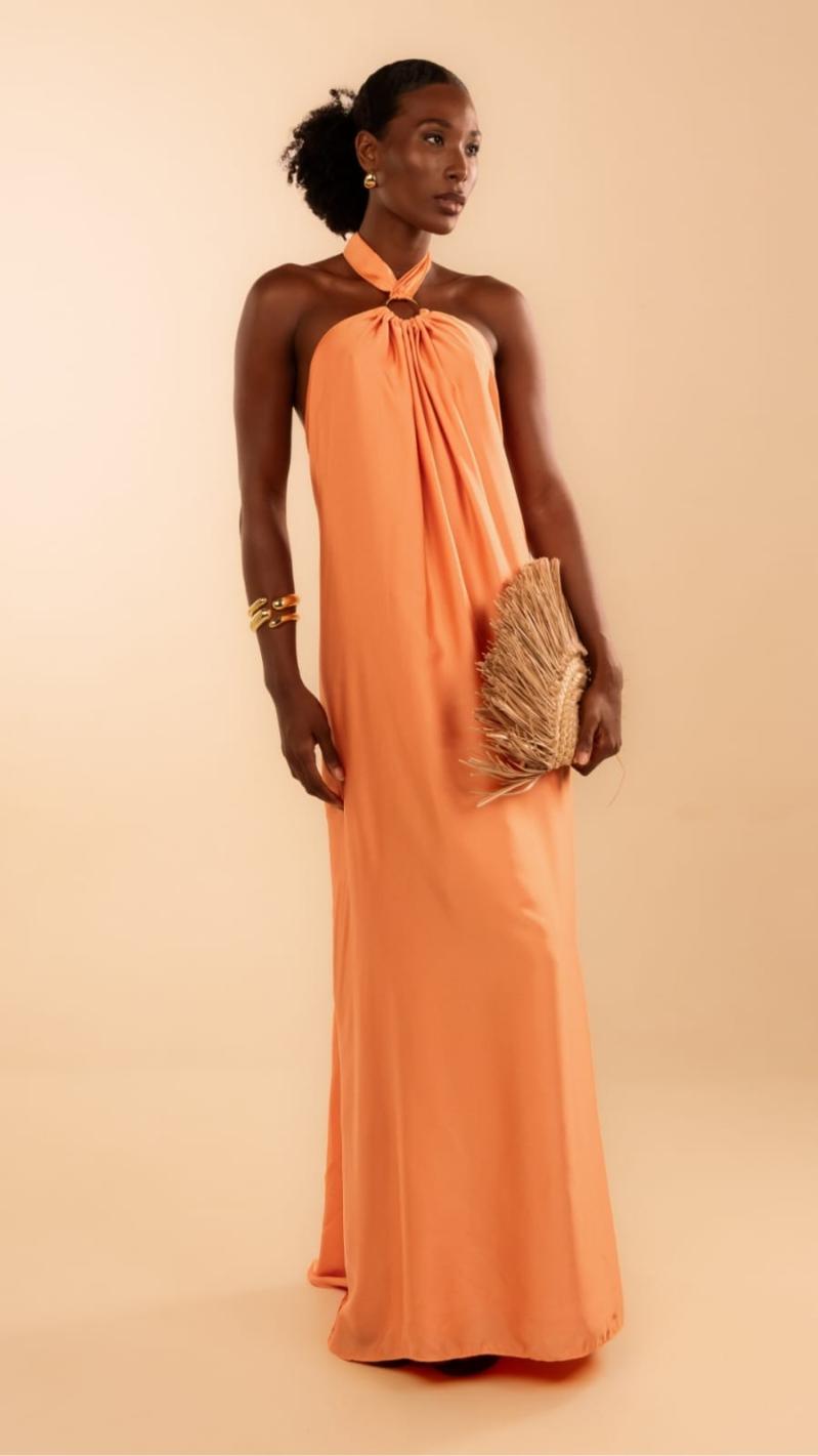 VESTIDO AFRODITE LARANJA