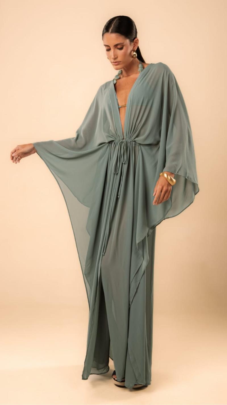 Kaftan Tereza Figueira Costa Troppical