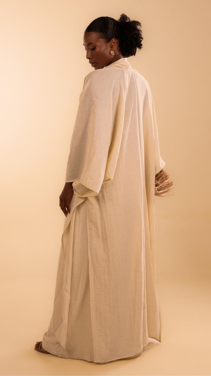 KIMONO MIKA LONGO LINHO MAHAWA, segunda foto