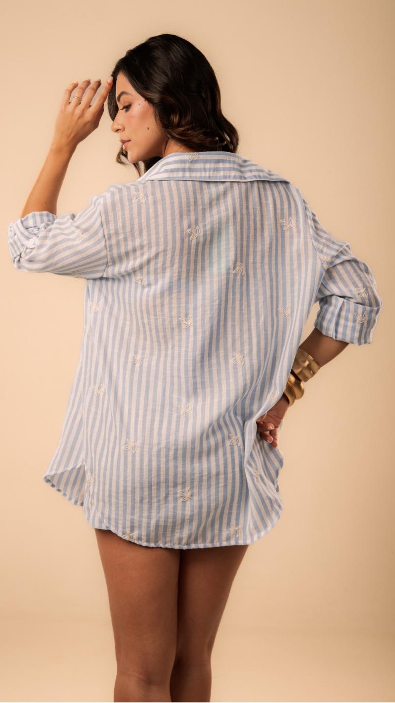 CAMISA MIA LISTRADA, segunda foto