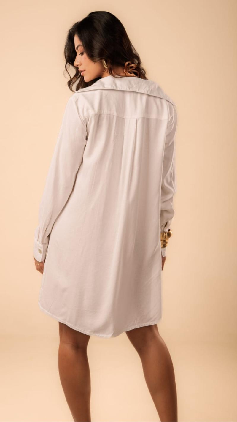 CHEMISE PAOLA OFF WHITE CT, segunda foto