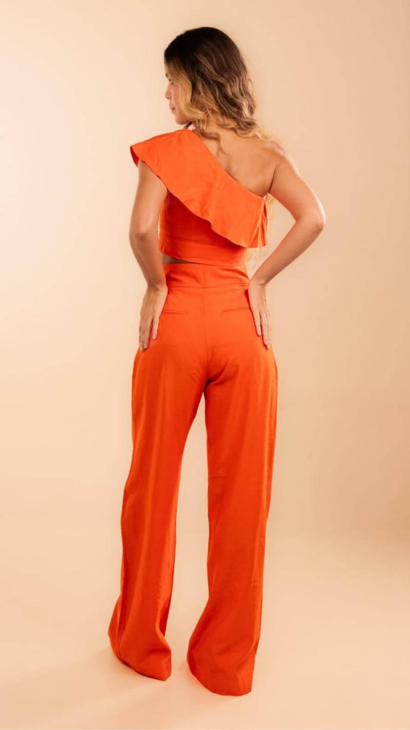 CALÇA ALFAIATARIA LUCY BERGAMOTA, segunda foto
